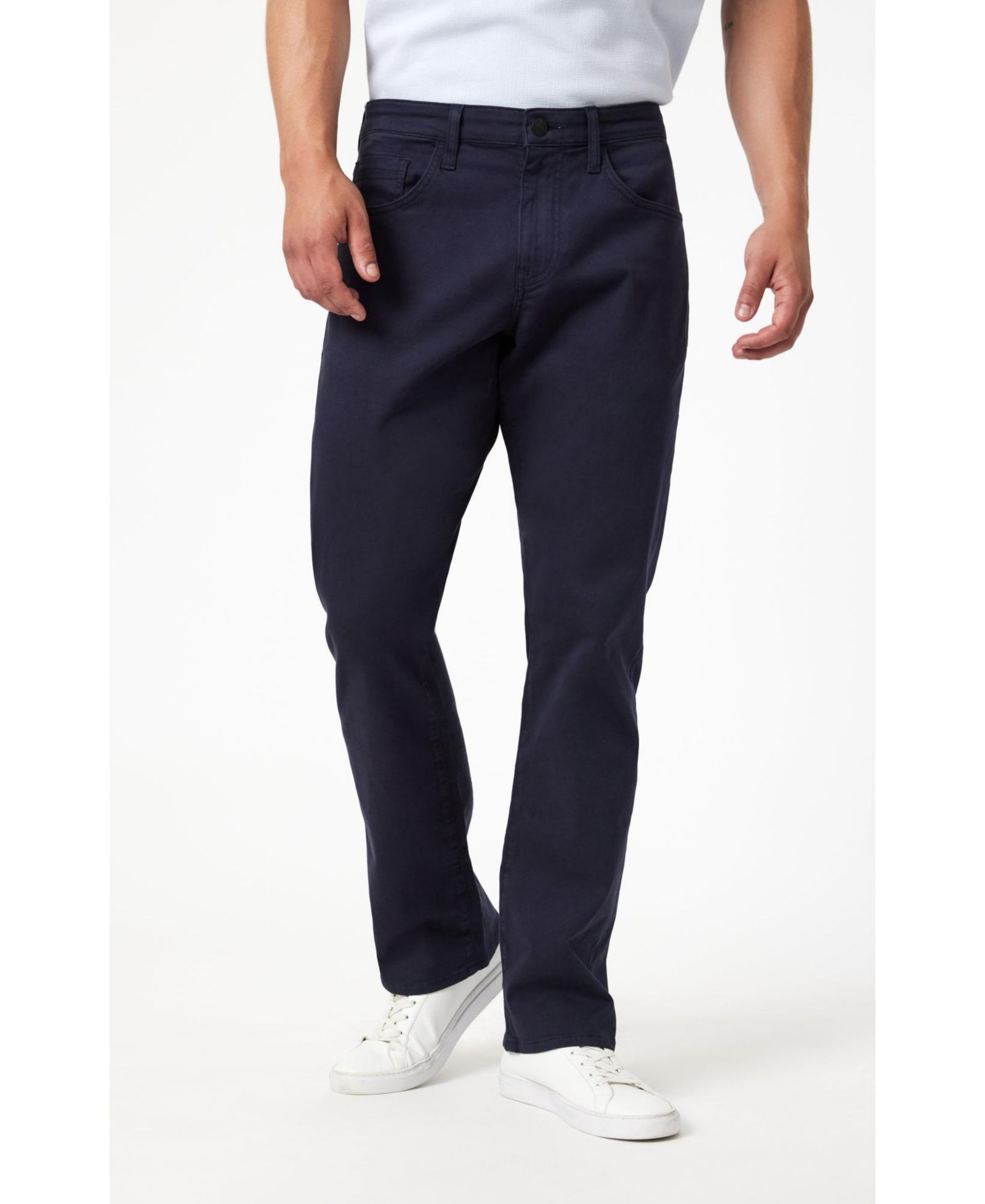 Mavi Jeans Men's Matt Regular Rise Relaxed Leg In Casual Twill Pants