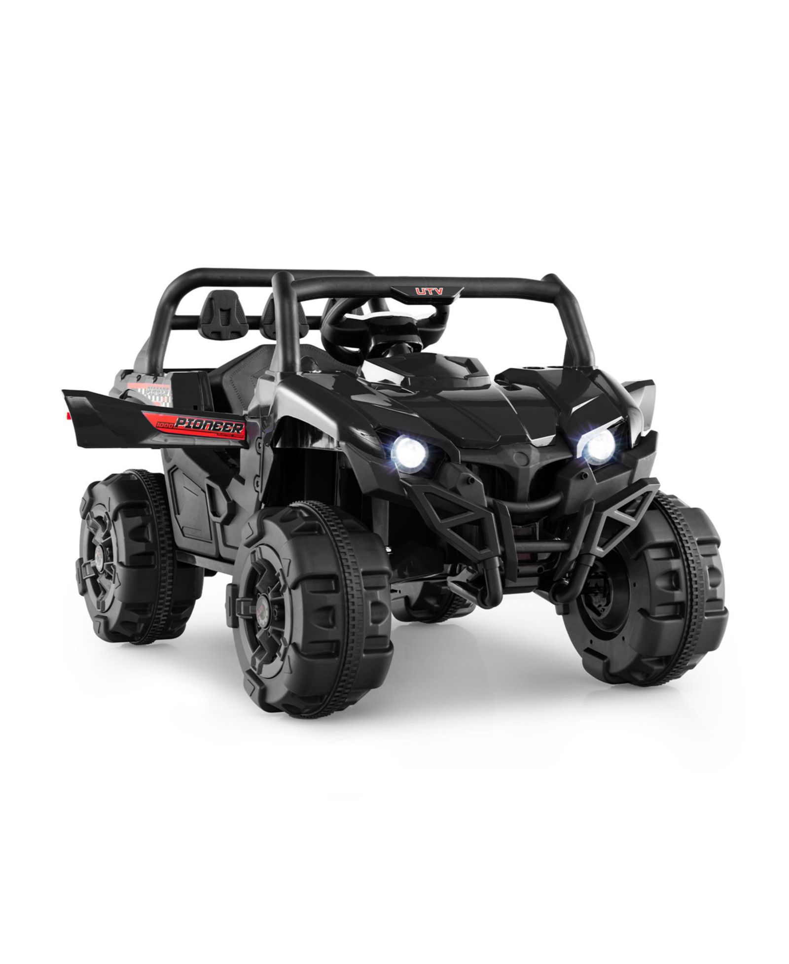 Sugift 12V Battery Powered Remote Control Ride-On UTV, 40"L x 27"W x 25"H, Ages 3+