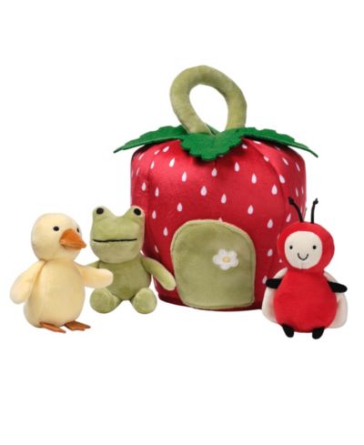 Lambs and Ivy мягкий игровой набор с плюшевой клубничкой