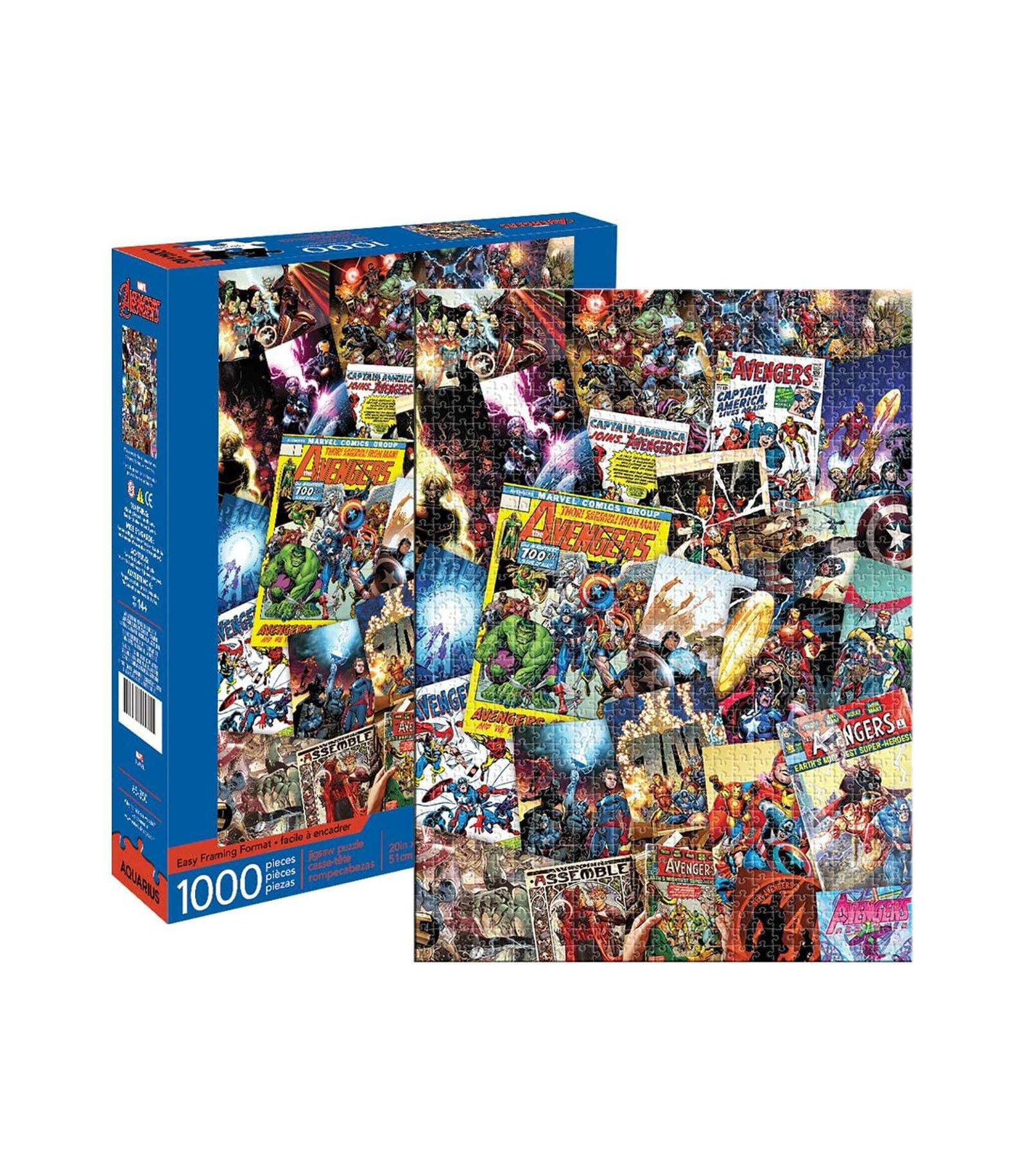 Пазл NMR Distribution Marvel Avengers Comic Collage 1000 Piece