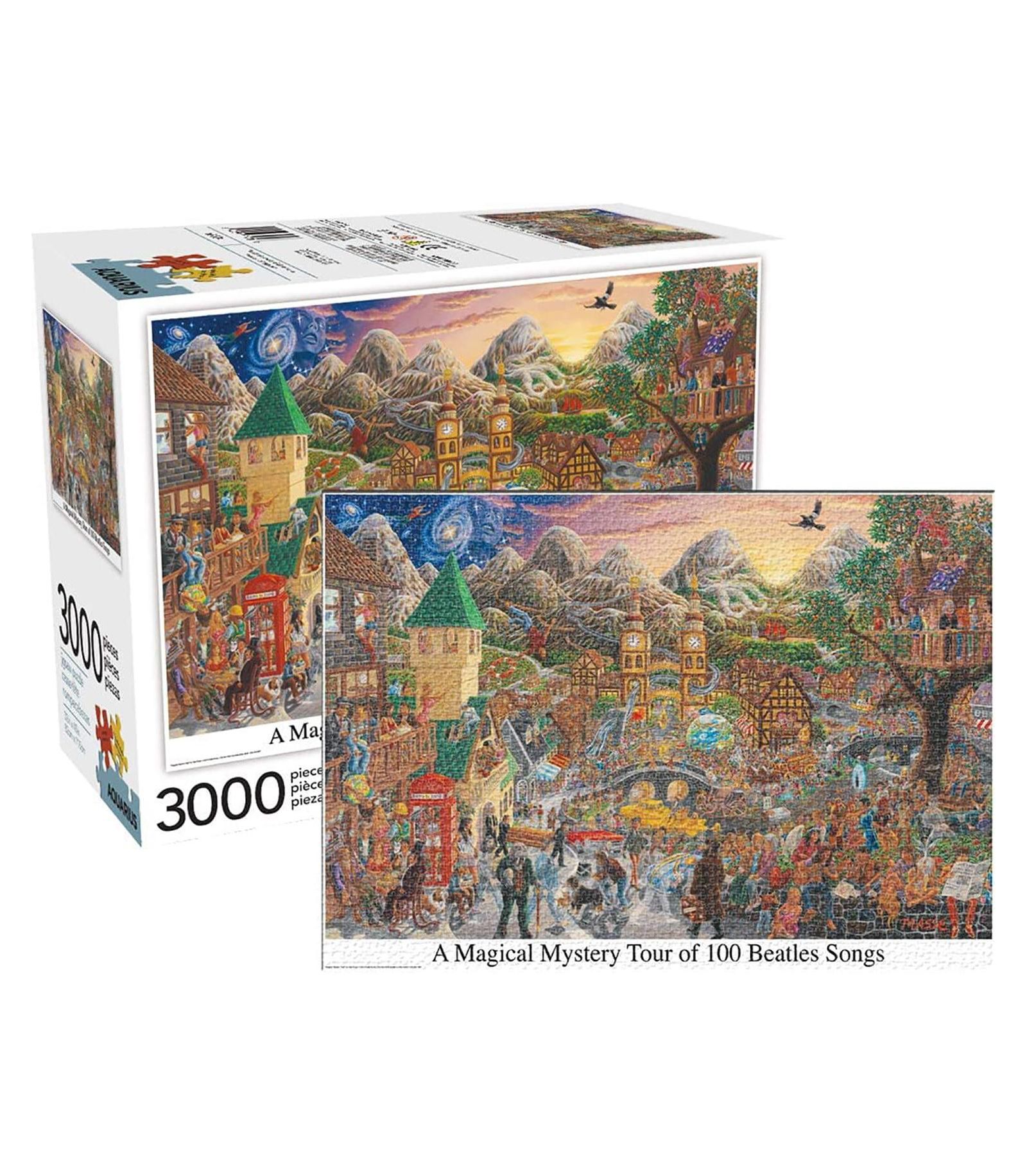 Nmr Distribution The Beatles Magical Mystery Tour 3000-Piece Jigsaw Puzzle, Ages 14+