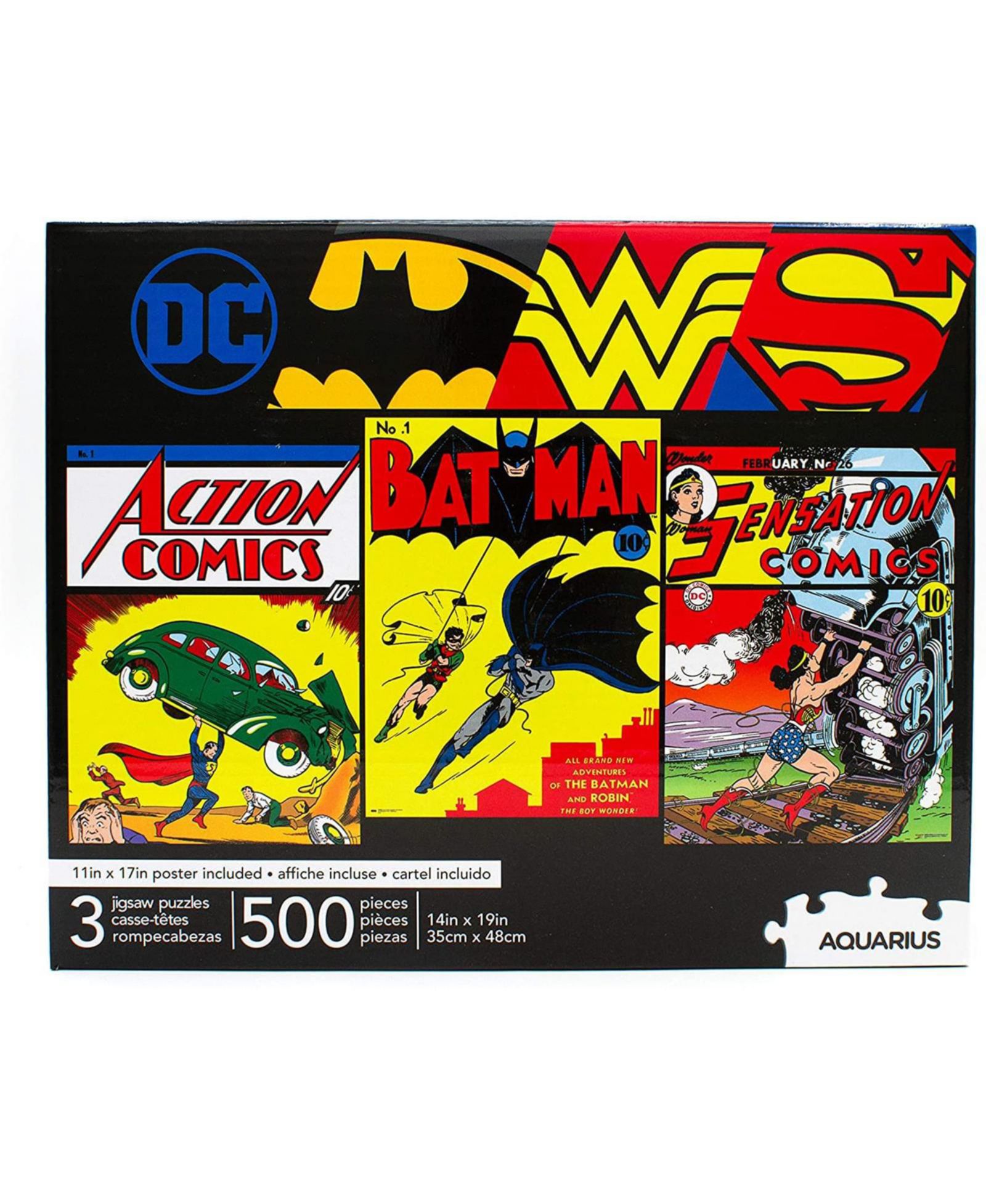 NMR Distribution DC Comics пазл из 500 деталей | набор из 3 шт