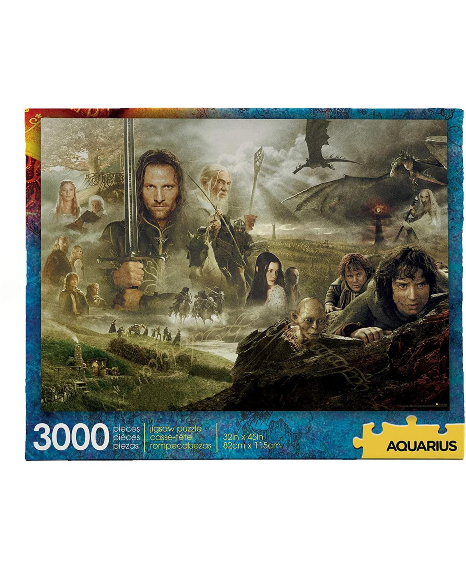 Пазл NMR Distribution The Lord of the Rings Saga, 3000 деталей