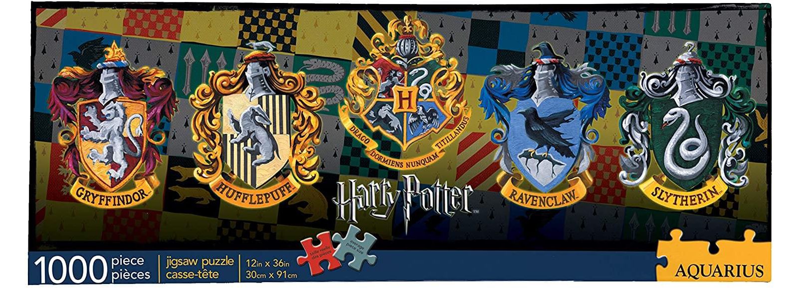 Пазл NMR Distribution Harry Potter Crests Slim 1000-Piece