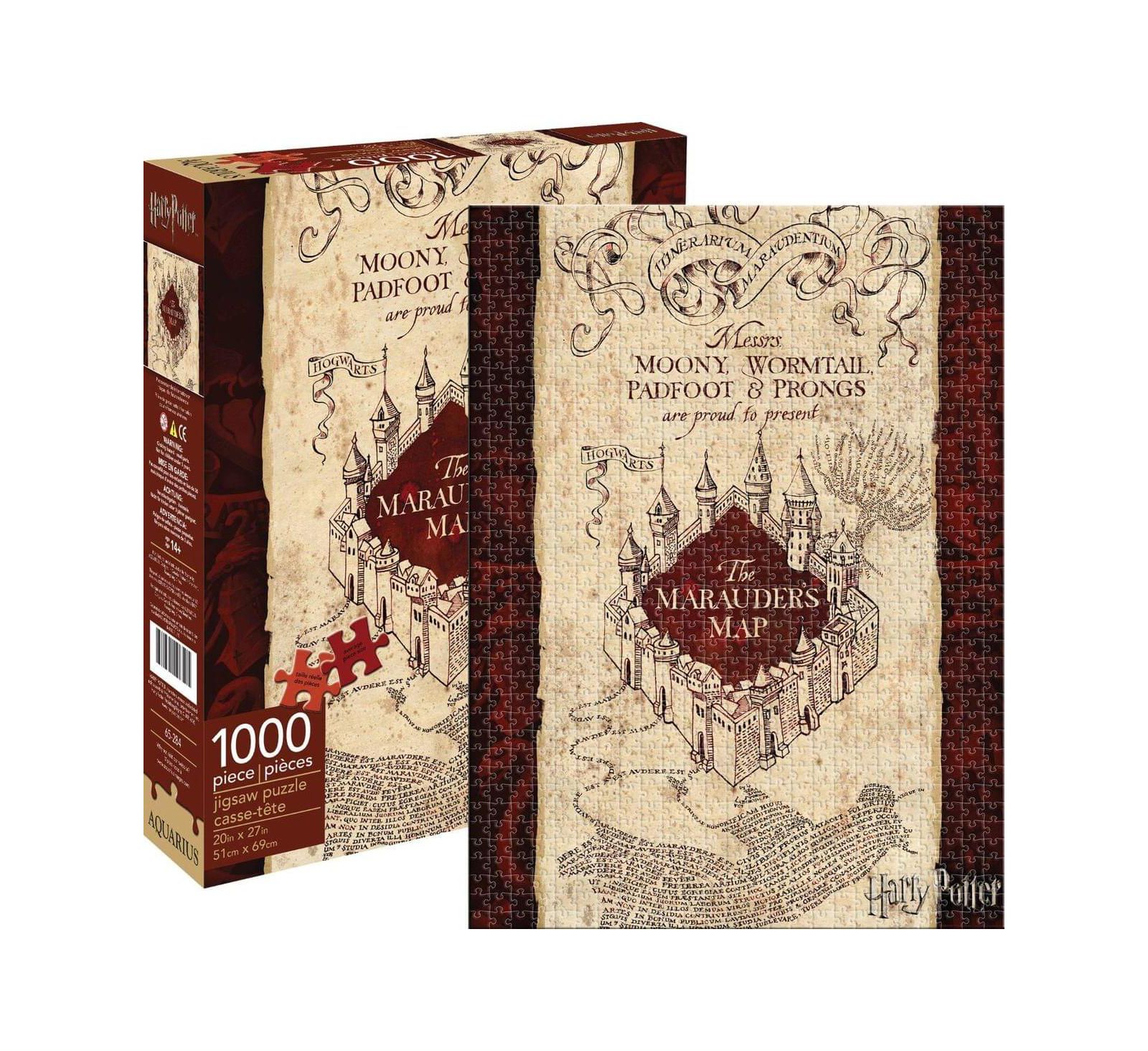 Пазл NMR Distribution Harry Potter Marauders Map 1000-Piece