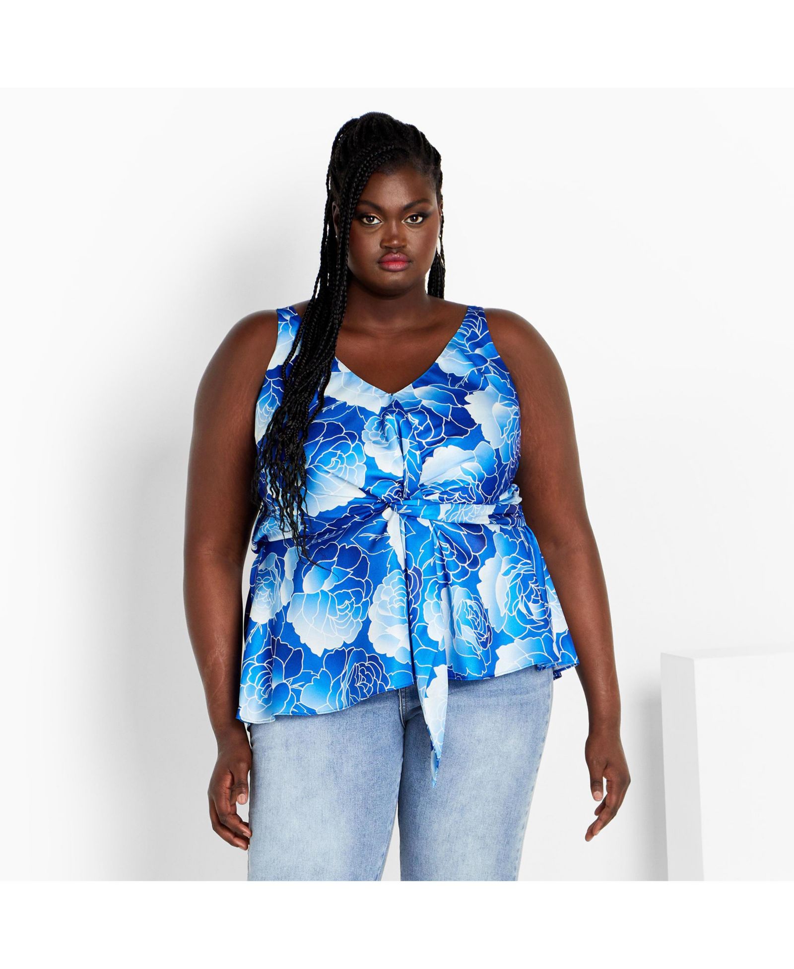 Женский топ CITY CHIC Plus Size Serena Print