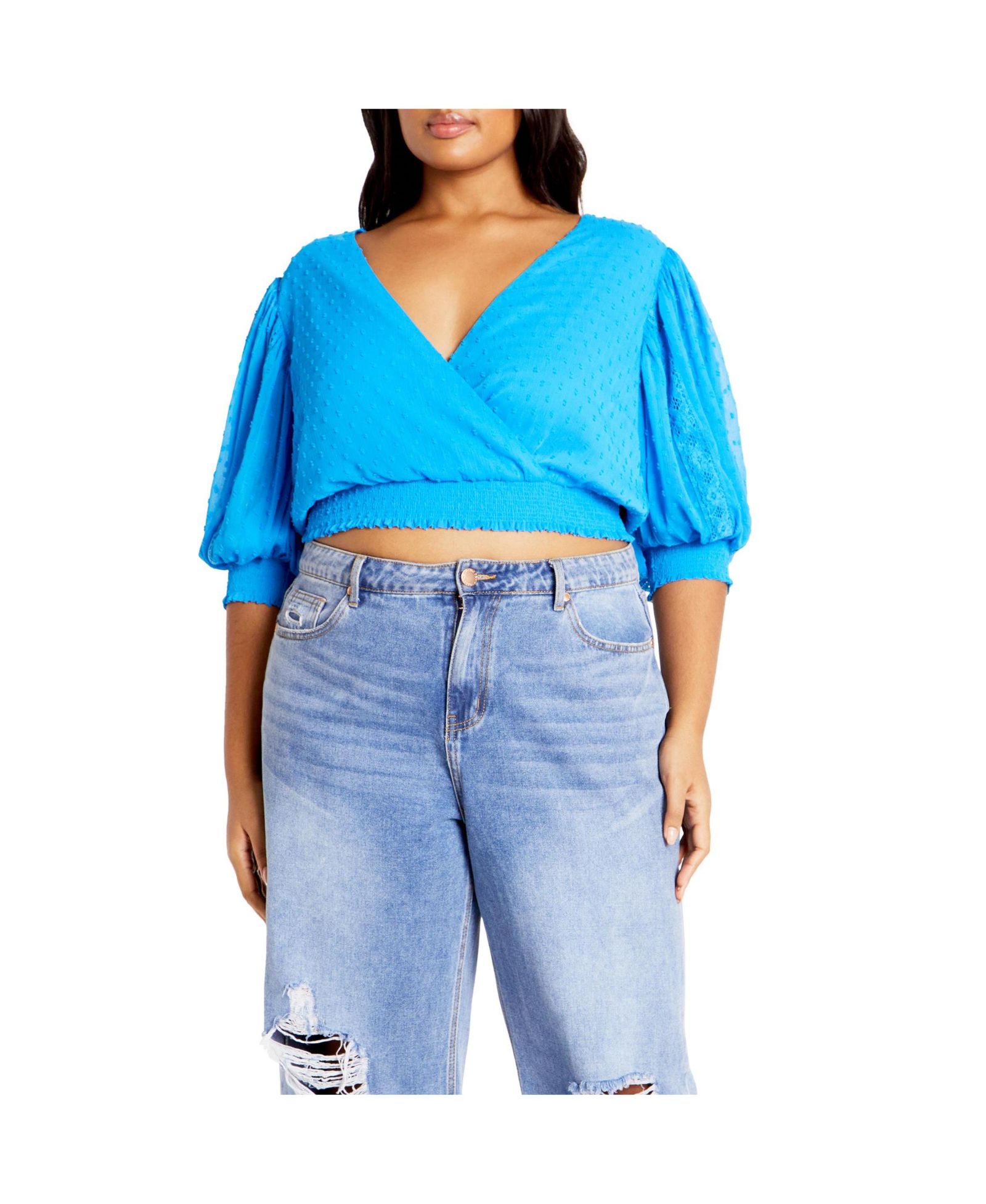 Топ Plus Size Dee от CITY CHIC