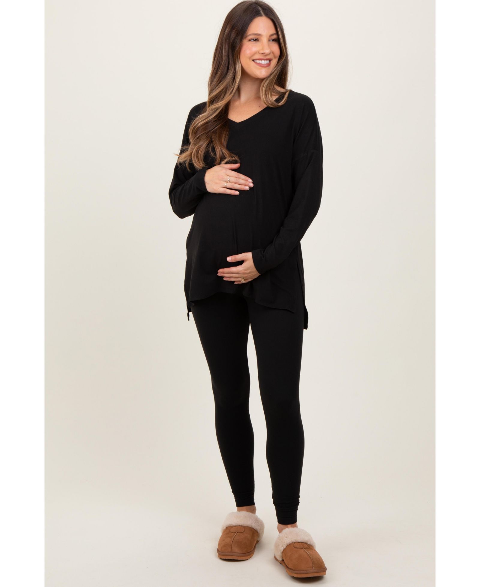 Женский комплект Pinkblush Brushed Knit Oversized Top and Legging