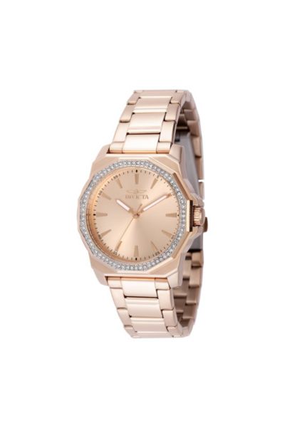 Женские кварцевые часы Invicta 49115 Speedway Rose Gold Dial