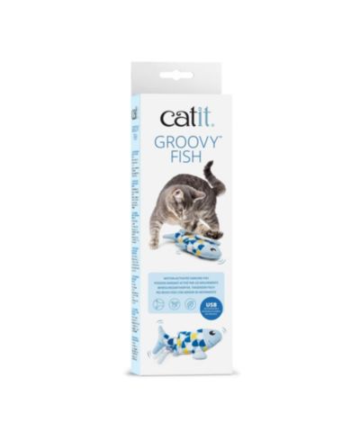 Игрушка Catit Groovy Fish, Blue