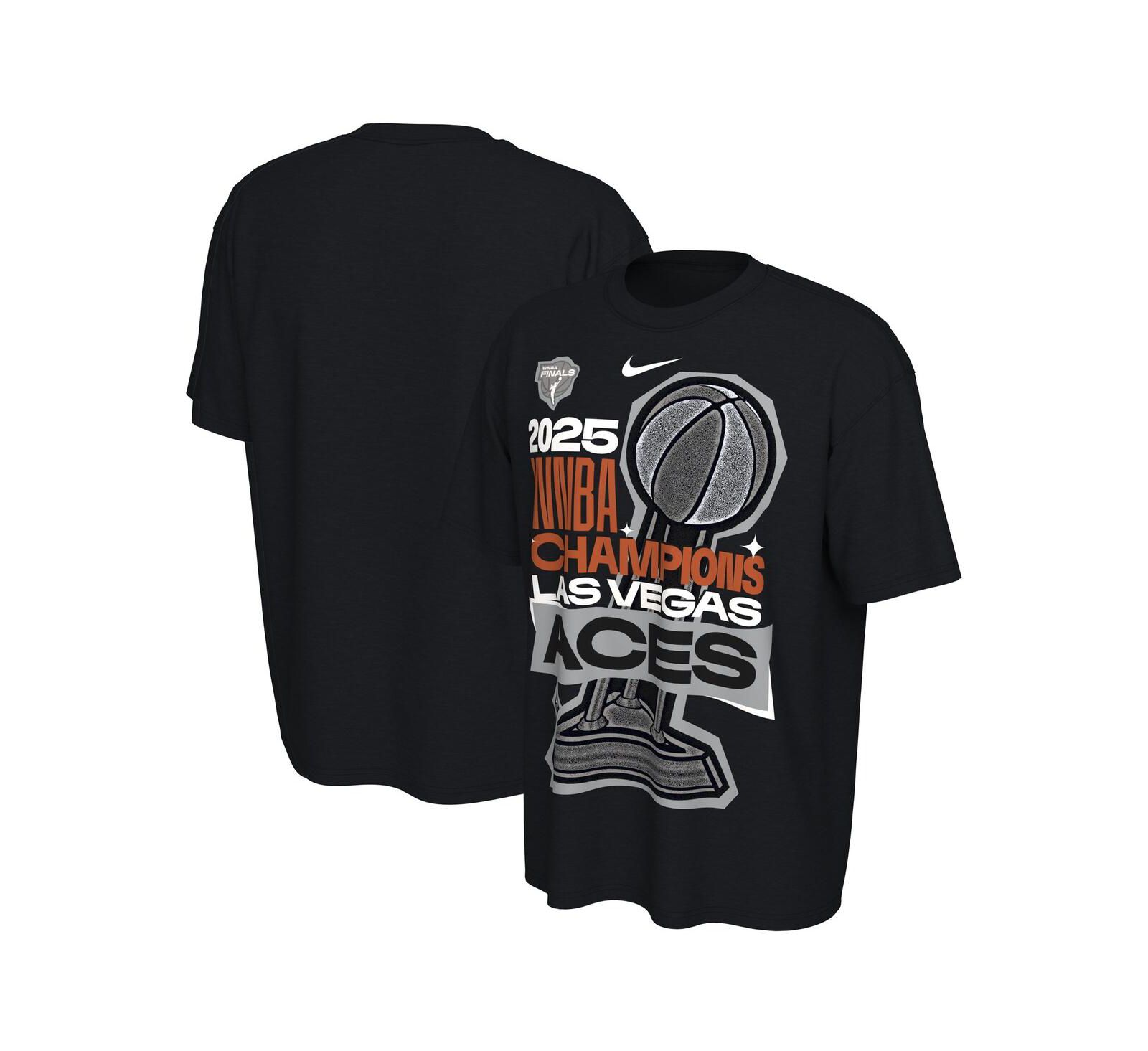 Nike Мужская и Женская футболка Las Vegas Aces 2025 WNBA Finals Champions