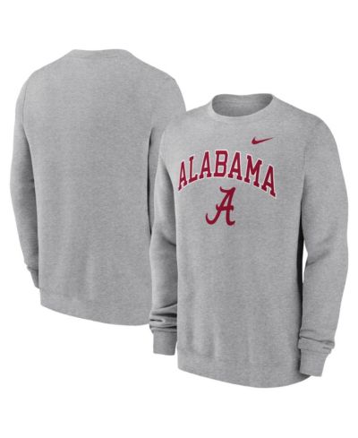 Nike Men's Gray Alabama Crimson Tide Arch Pullover Sweatshirt
