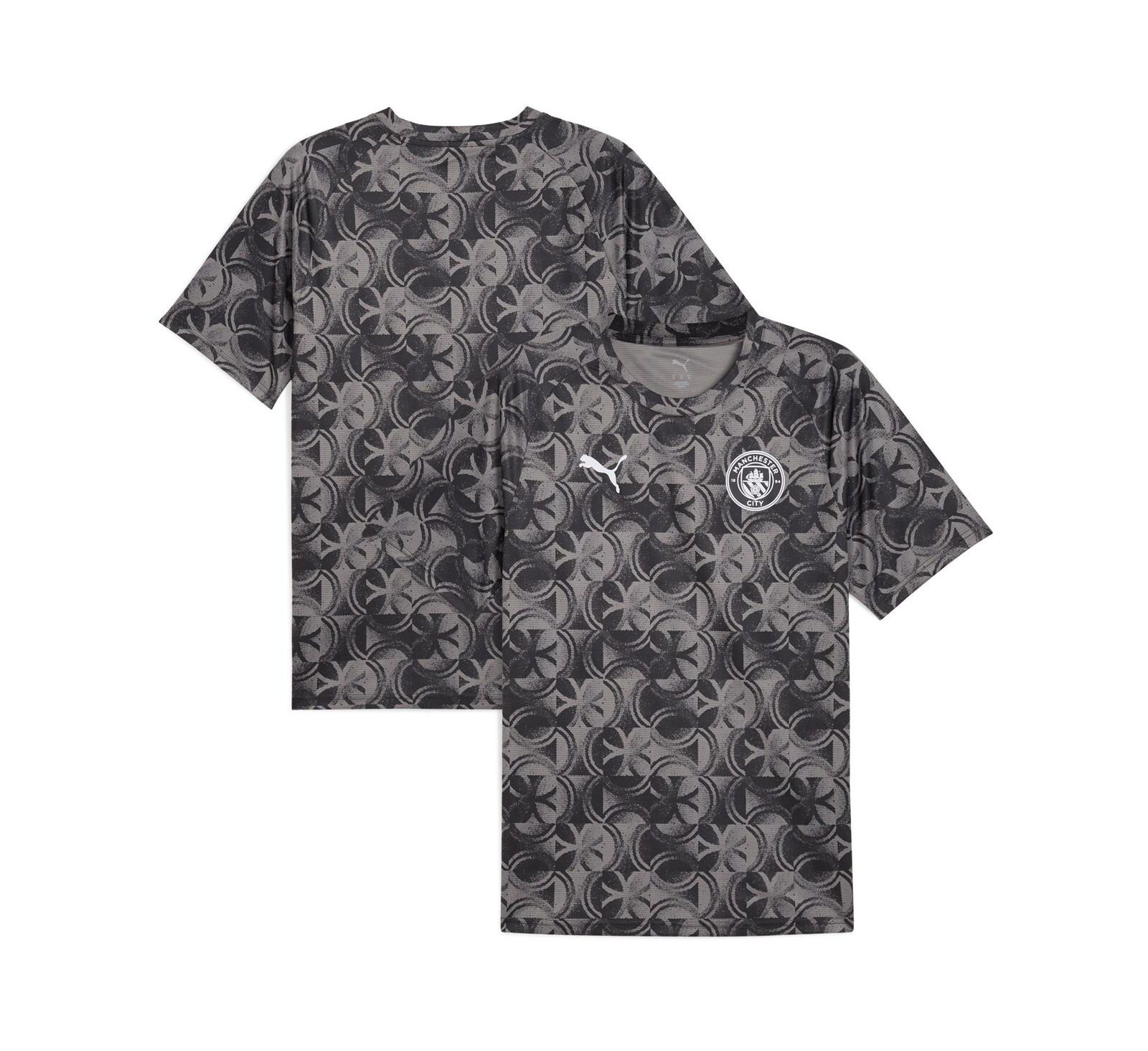 Puma Men's Black Manchester City 2025/26 Pre-Match Training Jersey