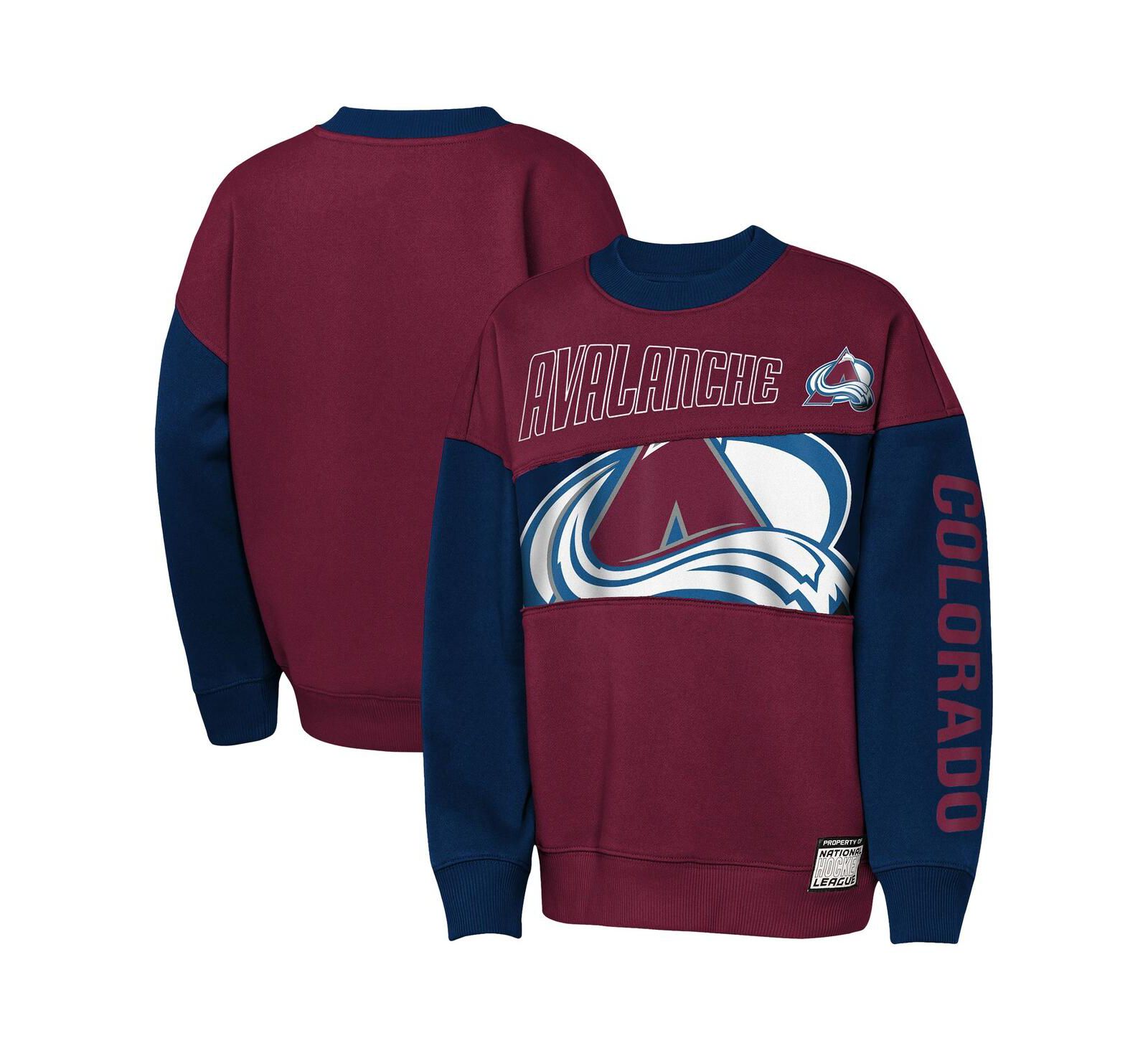 Outerstuff свитшот Colorado Avalanche для мальчиков и девочек