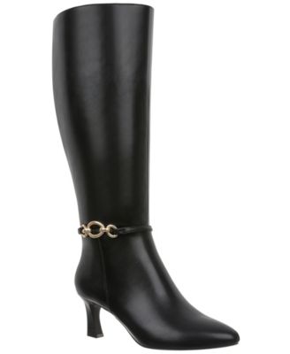 Style & Co Женские Shaniaa Belt Pointed Toe Boot, Wide Calf