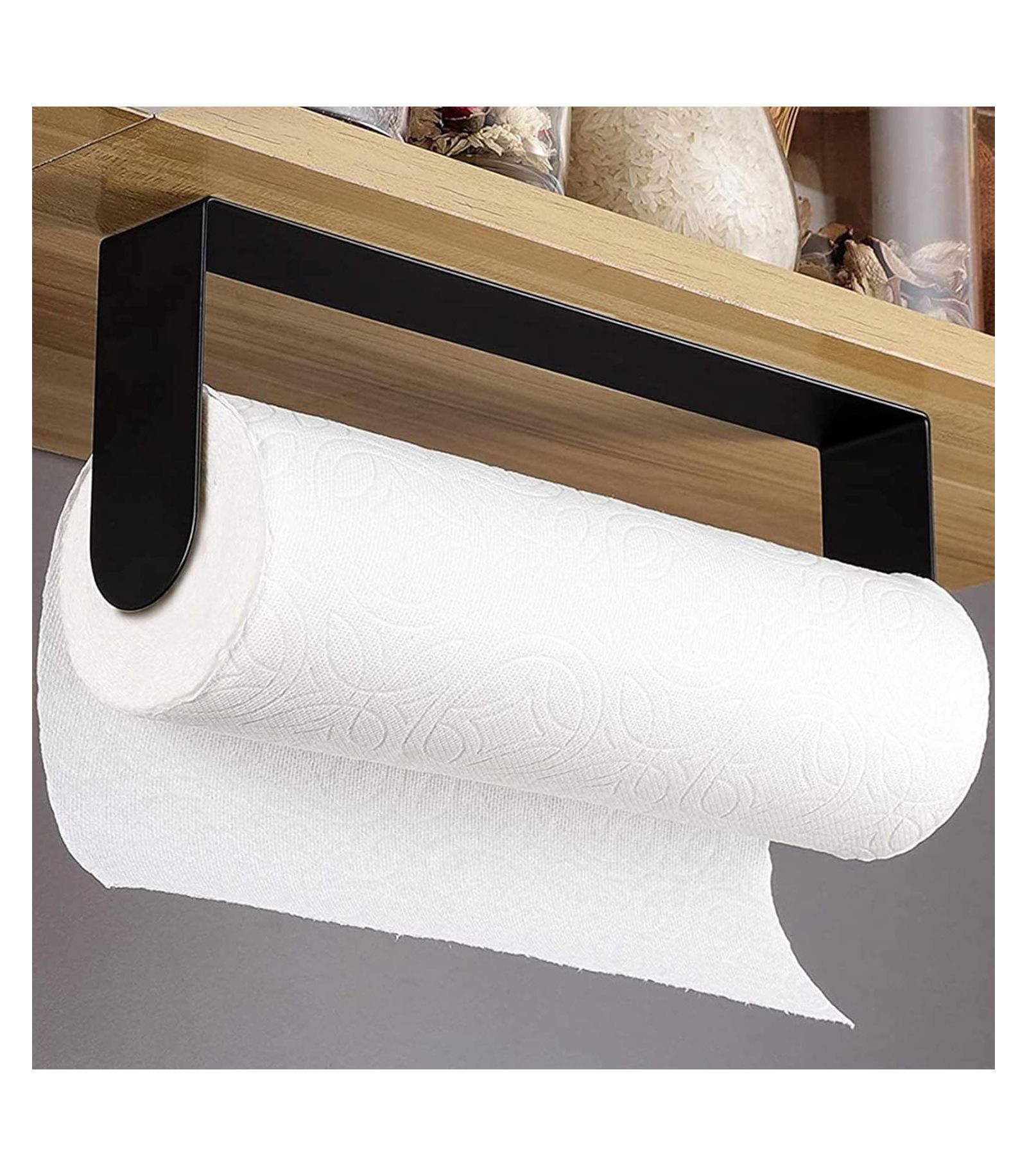Держатель для бумажных полотенец YIGII Self-Adhesive Stainless Steel Under-Cabinet