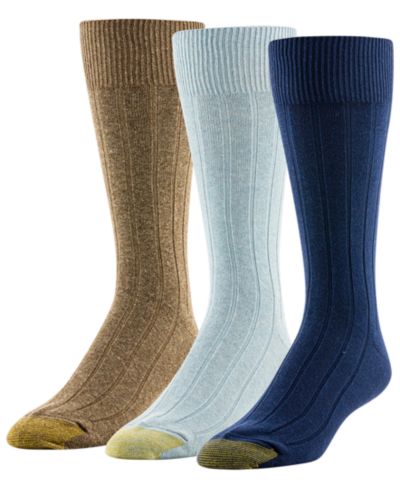 Мужские носки Gold Toe Hampton Embroidery Car, 3 шт.