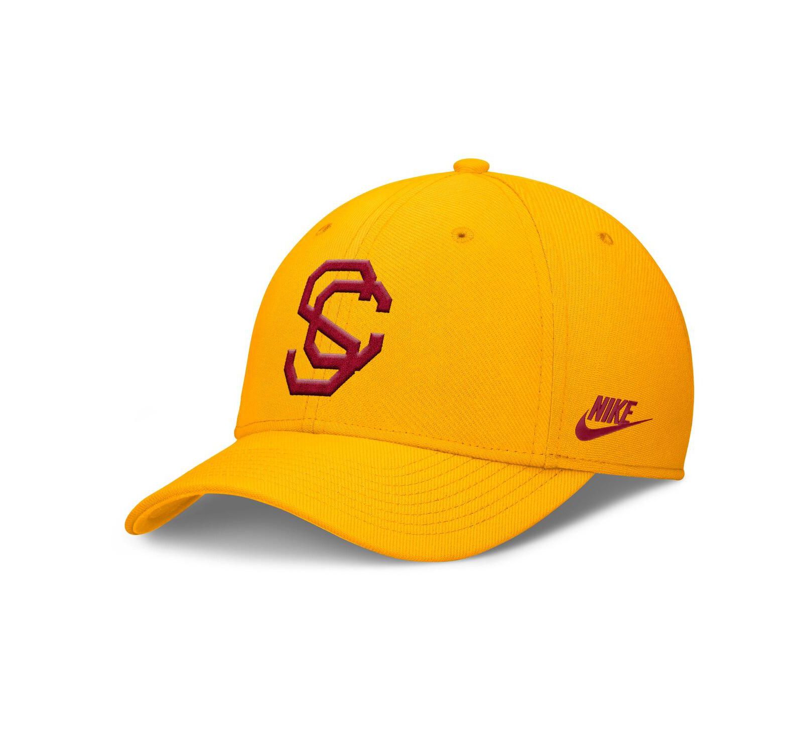 Nike Мужская золотая кепка USC Trojans Rise Academic Dri-FIT Flex