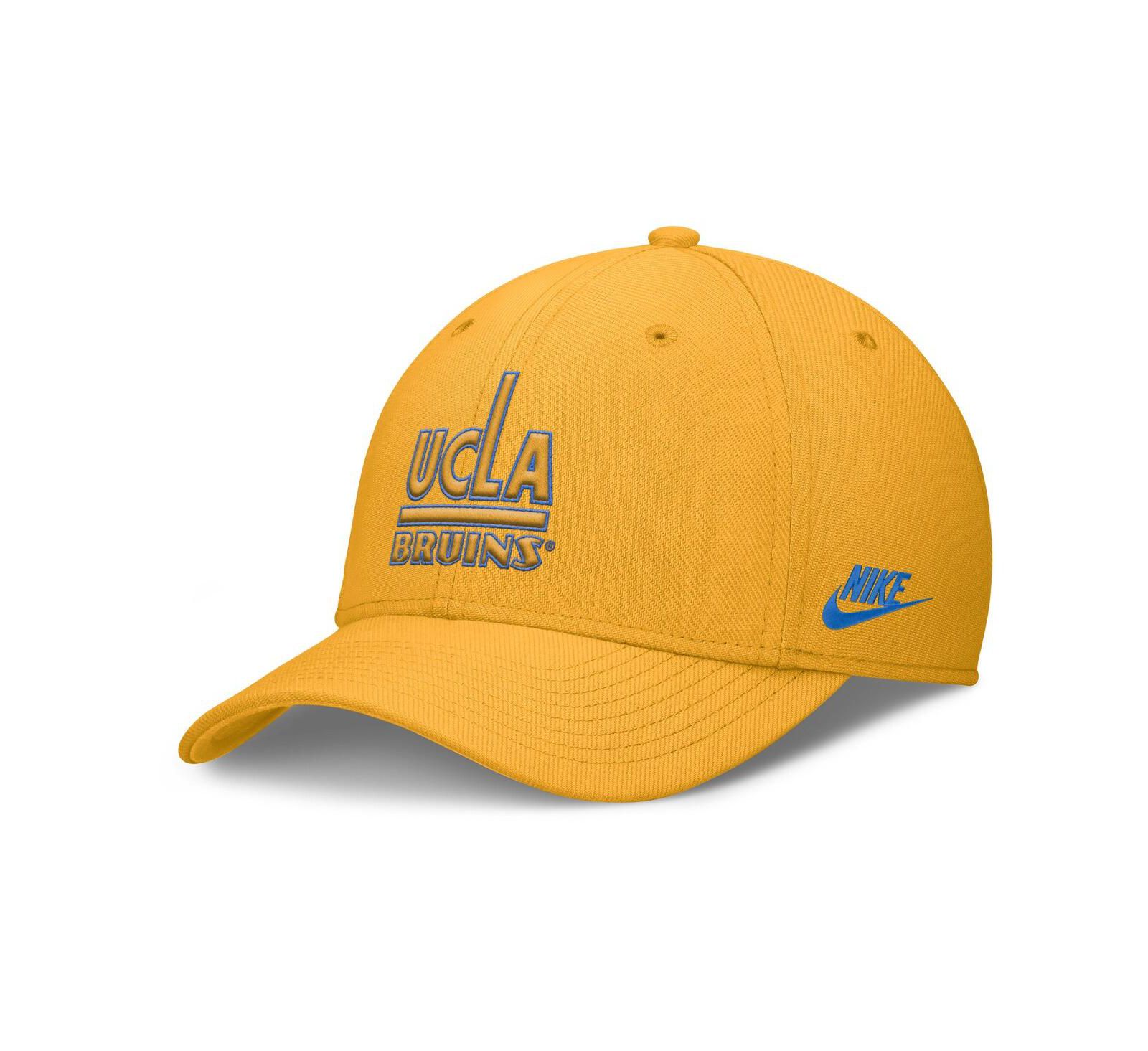 Мужская кепка Nike Gold UCLA Bruins Rise Academic Dri-FIT Flex
