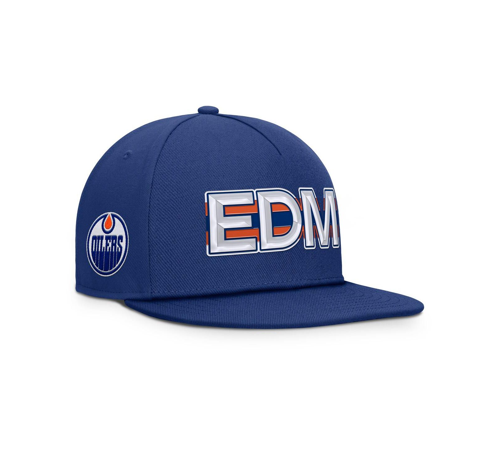 Fanatics Мужская кепка snapback Edmonton Oilers Authentic Pro Rink Team Code