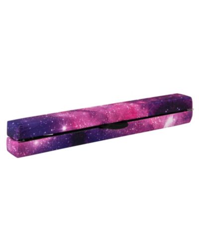 SUGIFT Folding Balance Beam with Solid Wood Base and Anti-slip Bottom-Pink.
