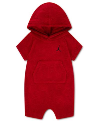 Детский комбинезон Jordan Baby Boys' Terry Hooded Smiley Short-Sleeve