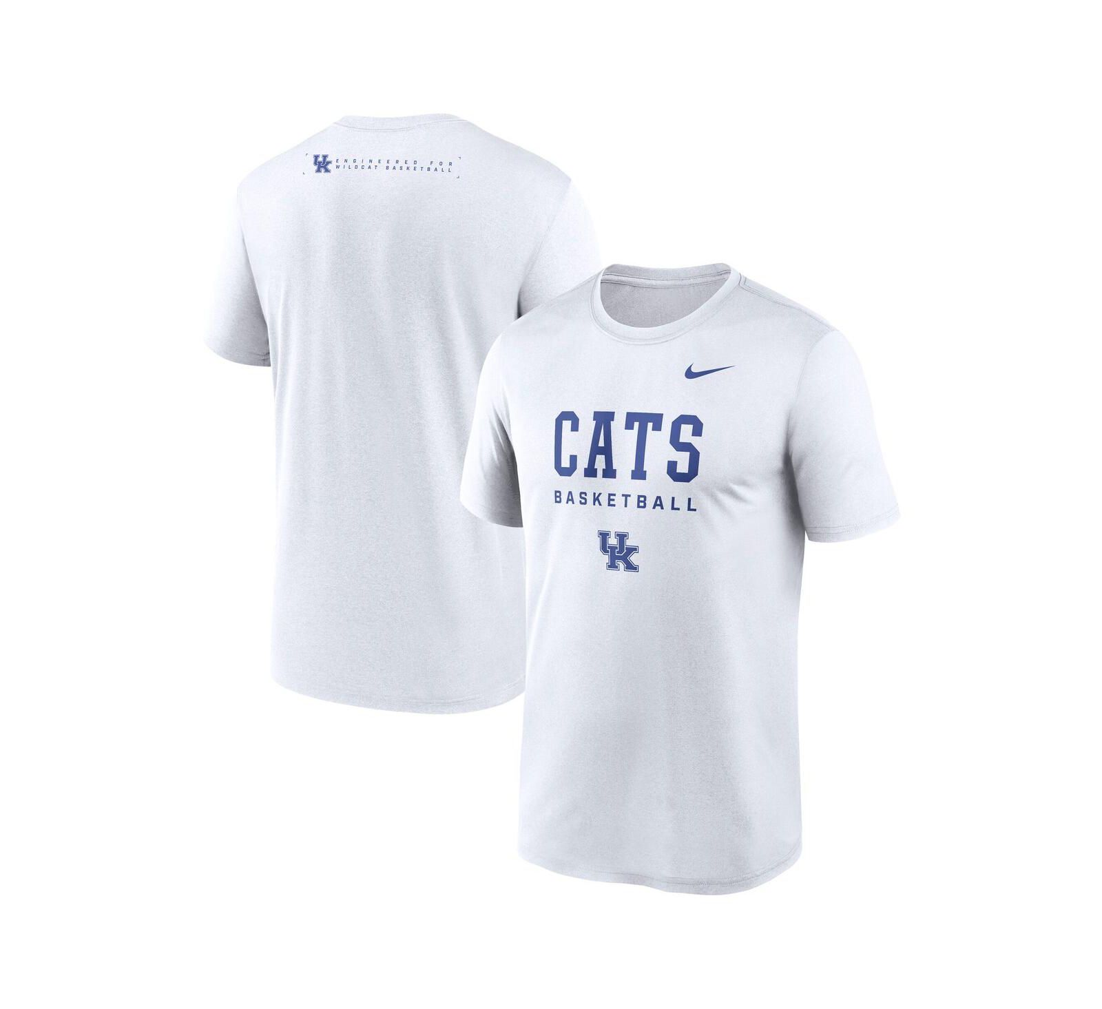 Nike Мужская футболка Nike Dri-FIT, белая, Kentucky Wildcats 2025