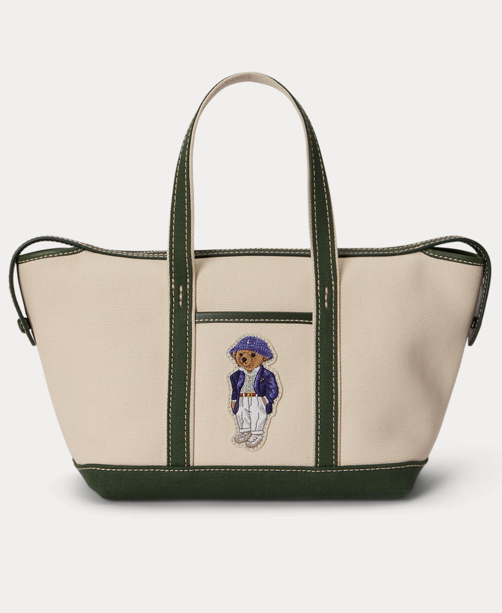 Женская мини-сумка Polo Ralph Lauren Bear Canvas Mini Shopper Tote