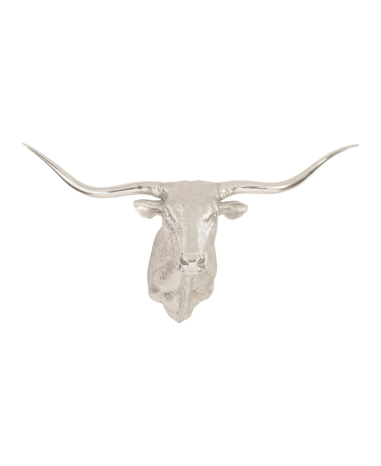 Phillips Collection настенное панно из смолы Longhorn Bull Leaf