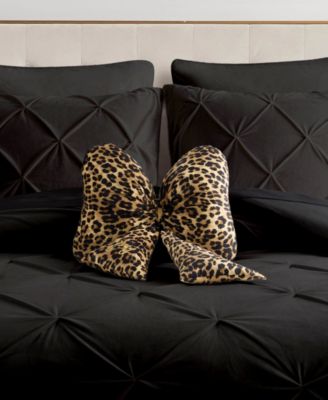 Juicy Couture Bow Shaped Decorative Pillow, 12" x 20"