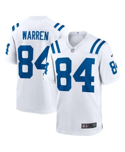 Мужская игровая джерси Nike Tyler Warren White Indianapolis Colts