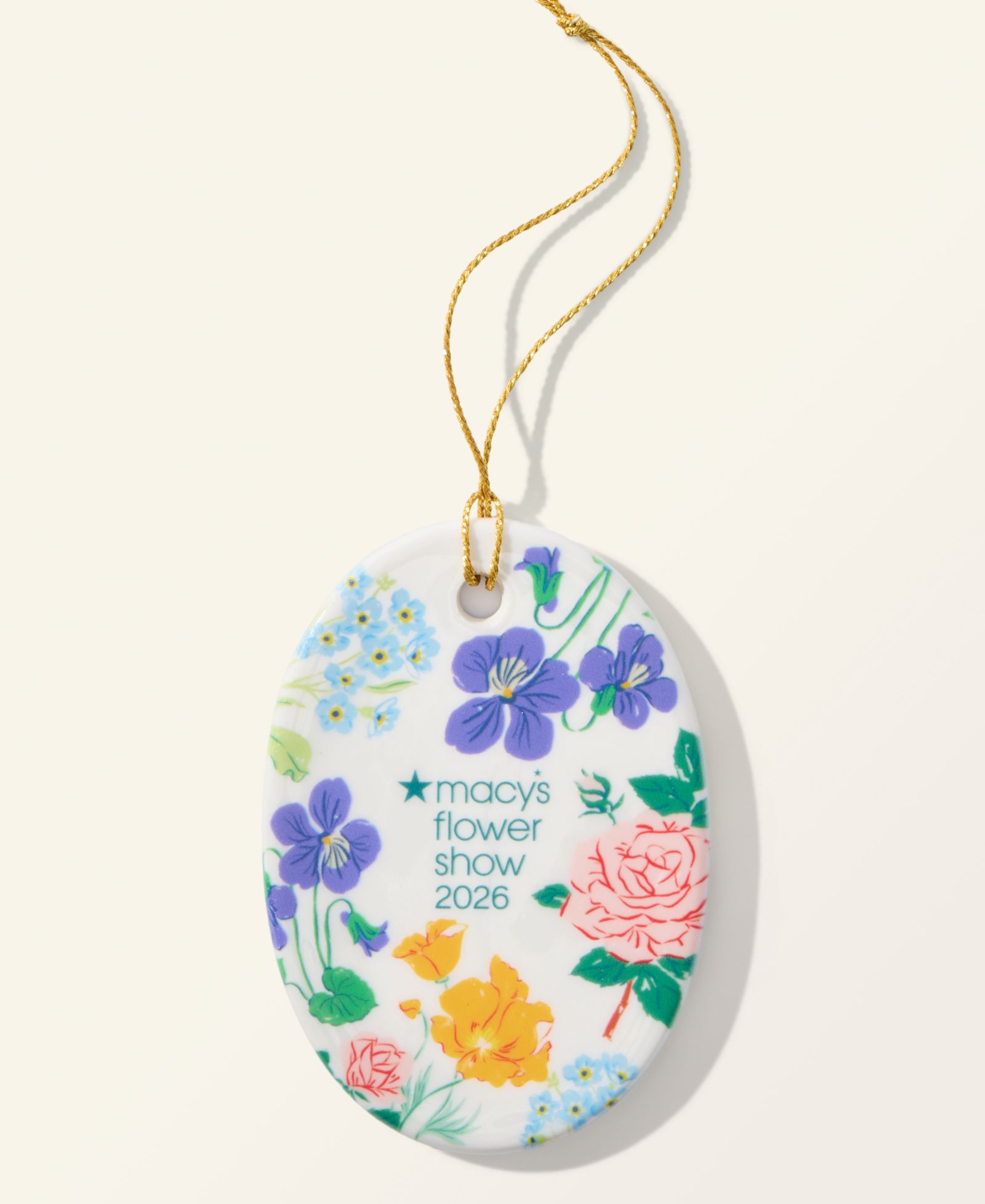 Керамический орнамент Macy's Flower Show