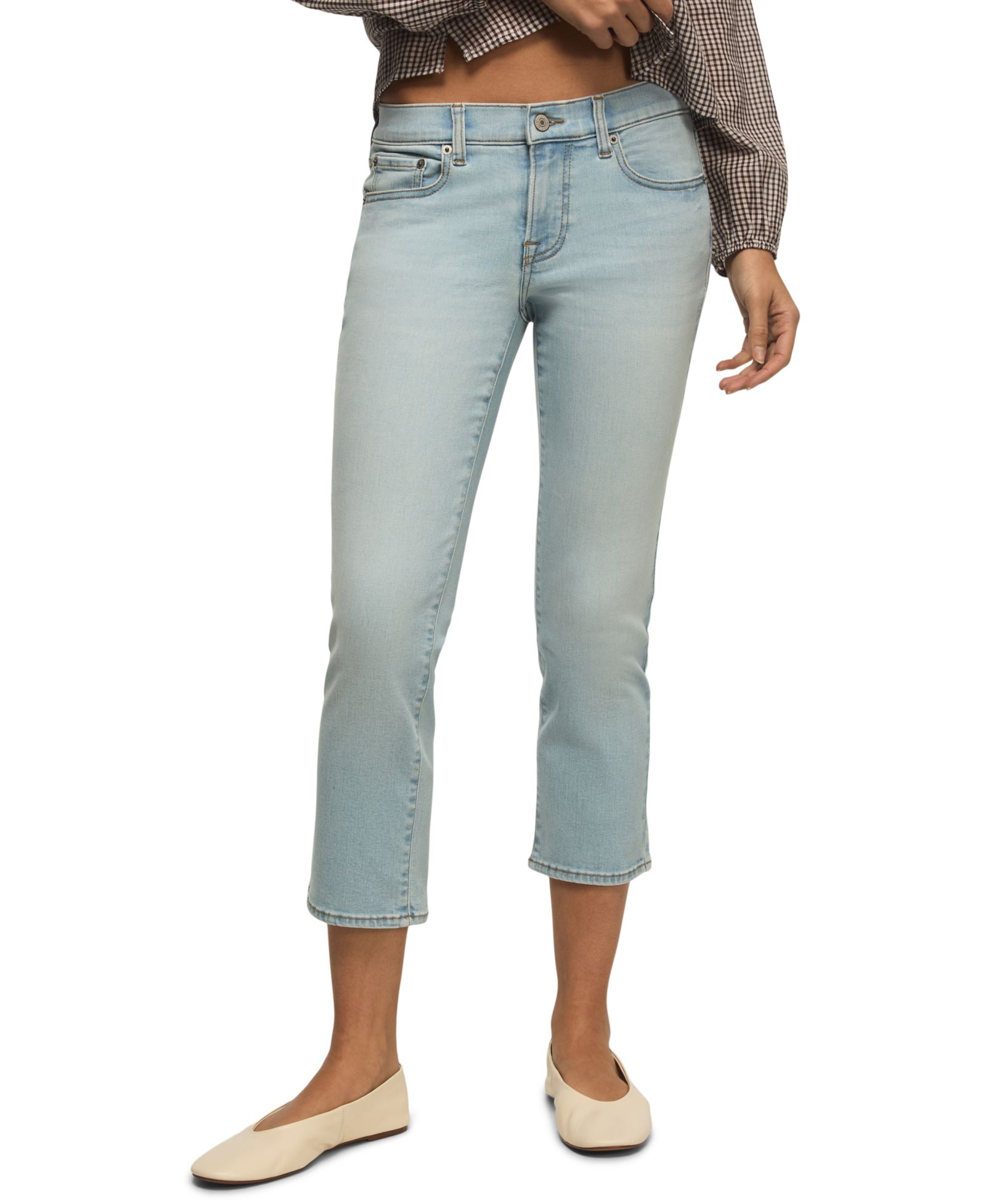 Lucky Brand Women's Sweet Mid-Rise Capri Jeans