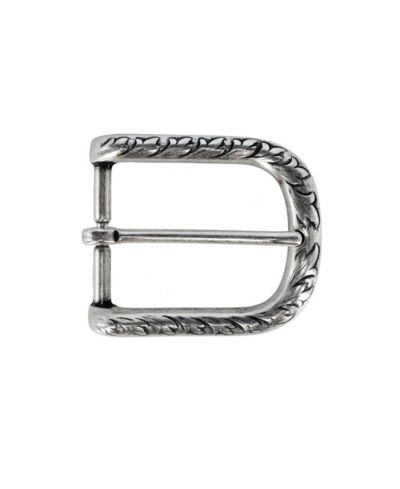 TRAFALGAR Men's 35mm Italian Distinct Vineyard Solid Brass Harness Belt Buckle