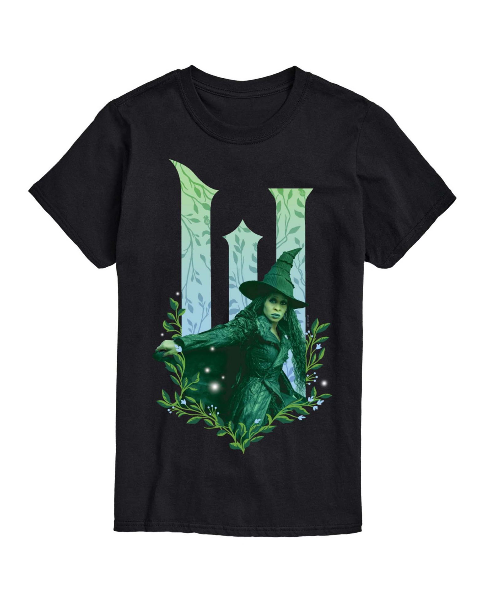AIRWAVES Men's Wicked Part 2 Elphie No Good Deed Graphic Printed Short-Sleeve T-Shirt