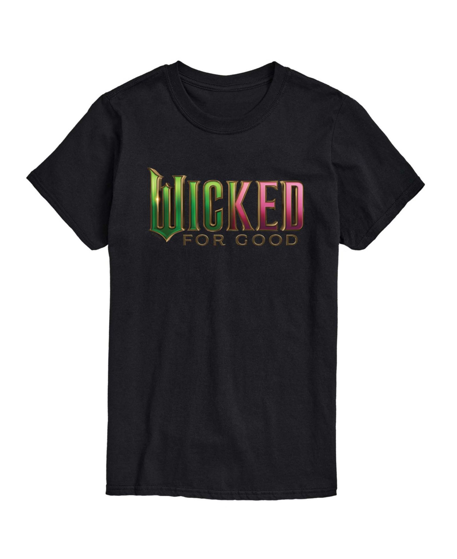 AIRWAVES Men's Wicked Part 2 For Good Logo Short-Sleeve Graphic Printed T-Shirt