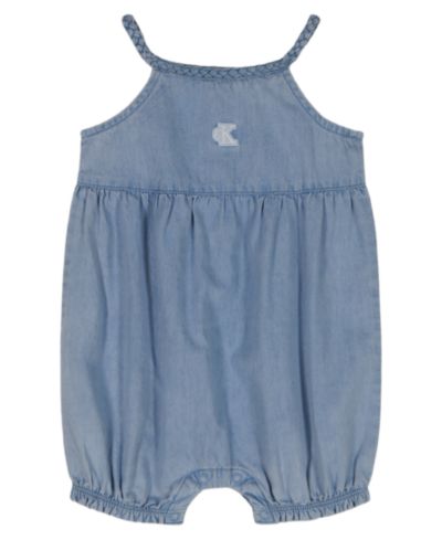 Детский комбинезон Calvin Klein Baby Girls' Embroidered Eyelet Sleeveless