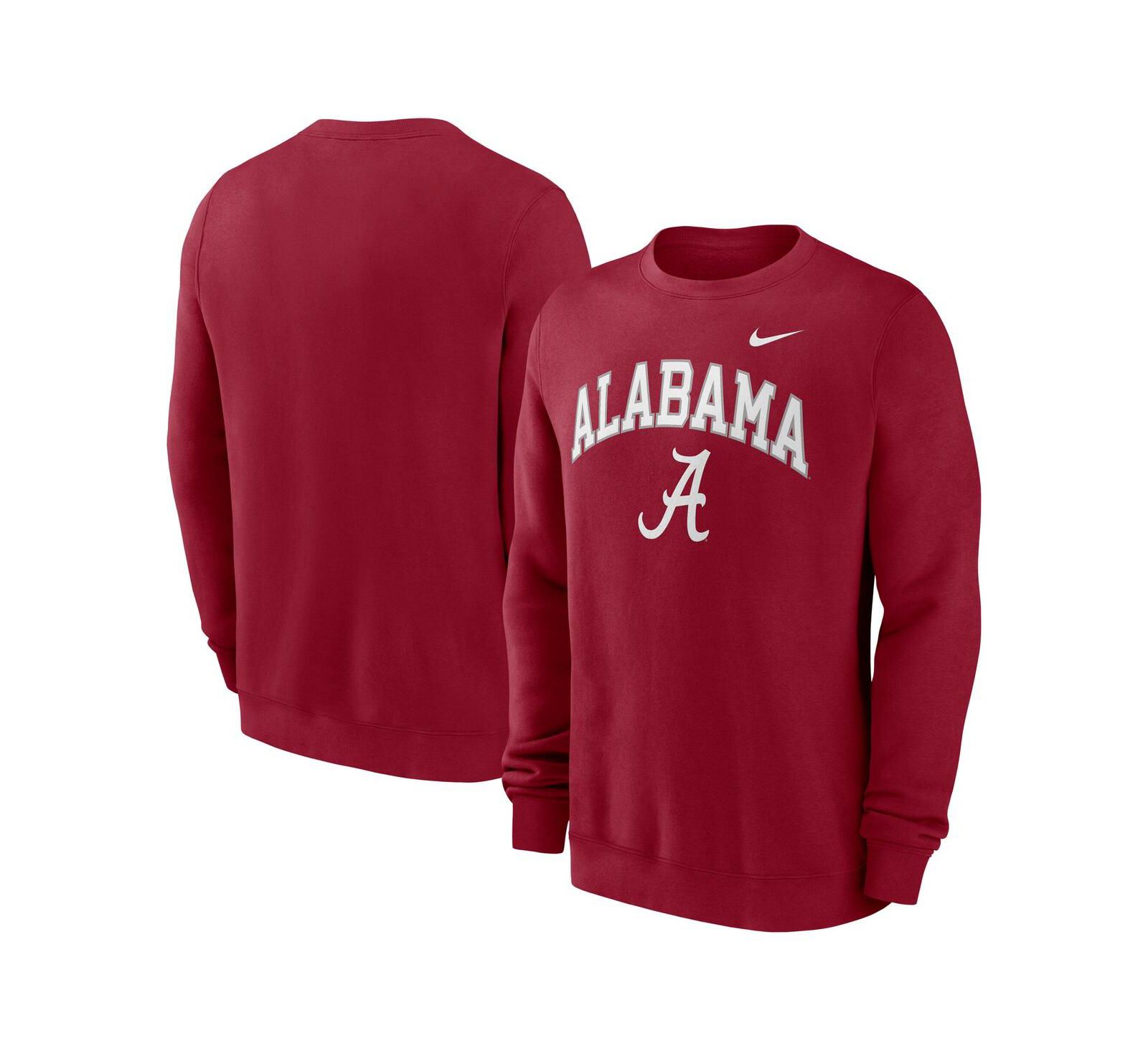 Nike Men's Crimson Alabama Crimson Tide Arch Pullover Sweatshirt