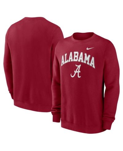 Nike Мужская свитшот-толстовка Alabama Crimson Tide Arch, малиновый