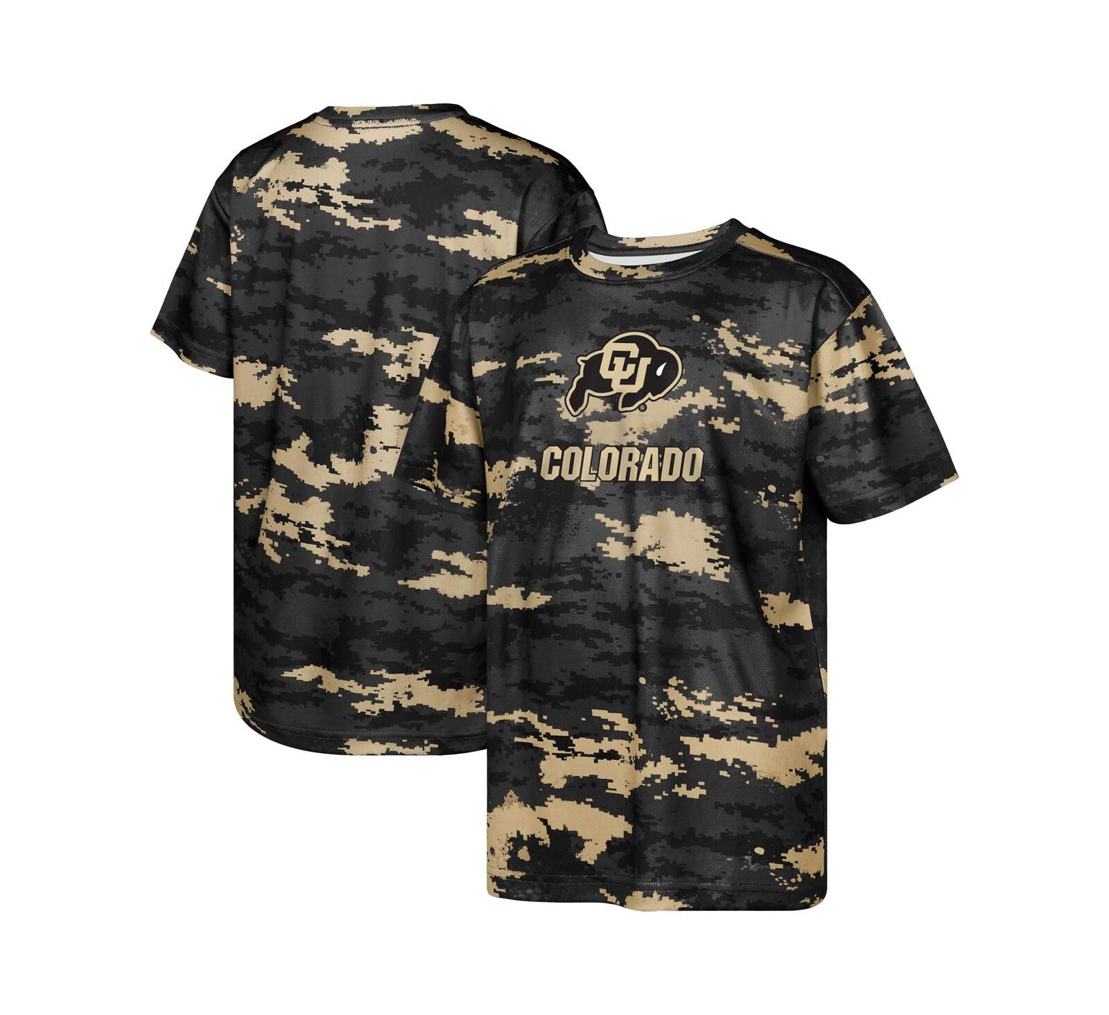 Футболка Outerstuff для мальчиков и девочек черная Colorado Buffaloes Scrimmage