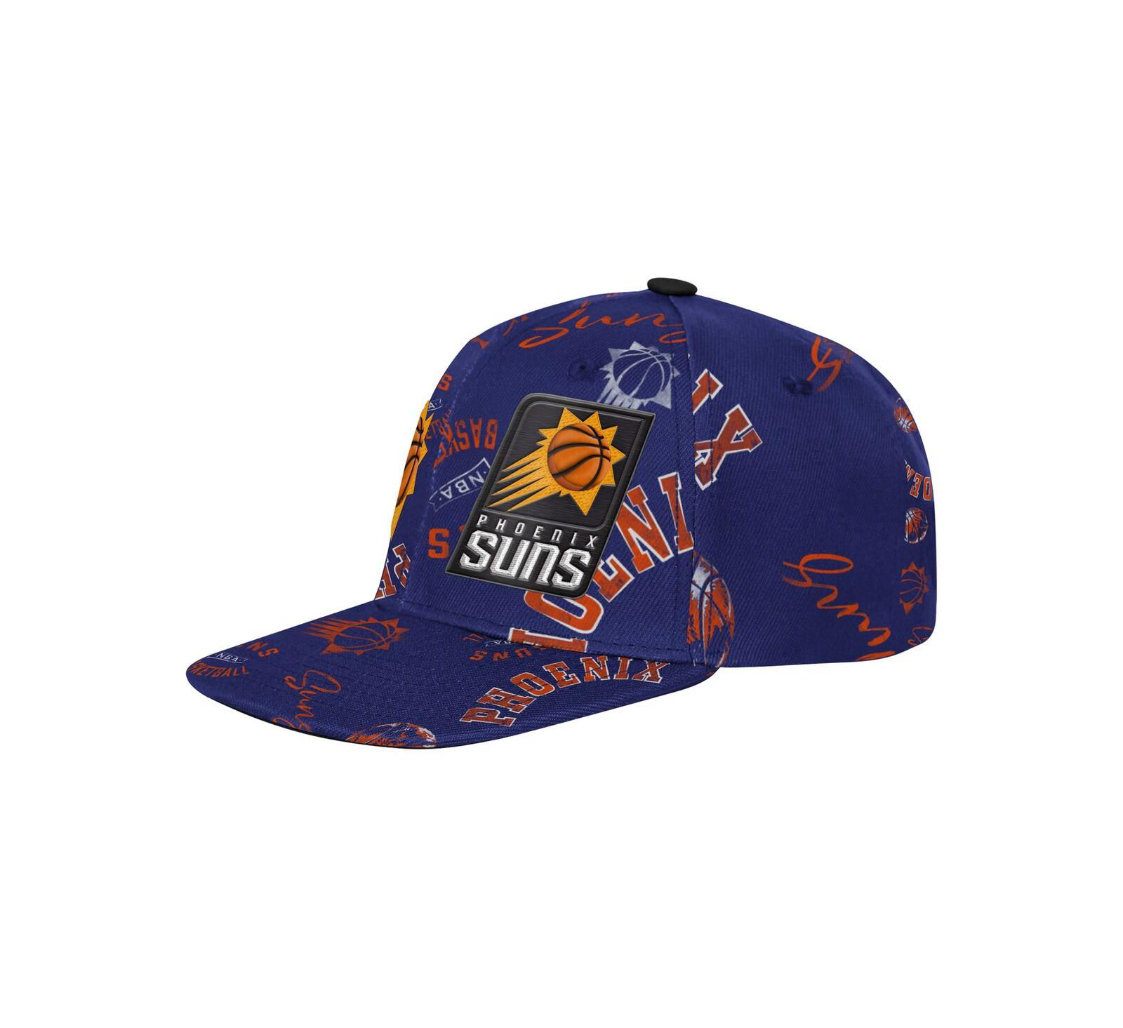 Кепка snapback Outerstuff с принтом Phoenix Suns для мальчиков и девочек, фиолетовая