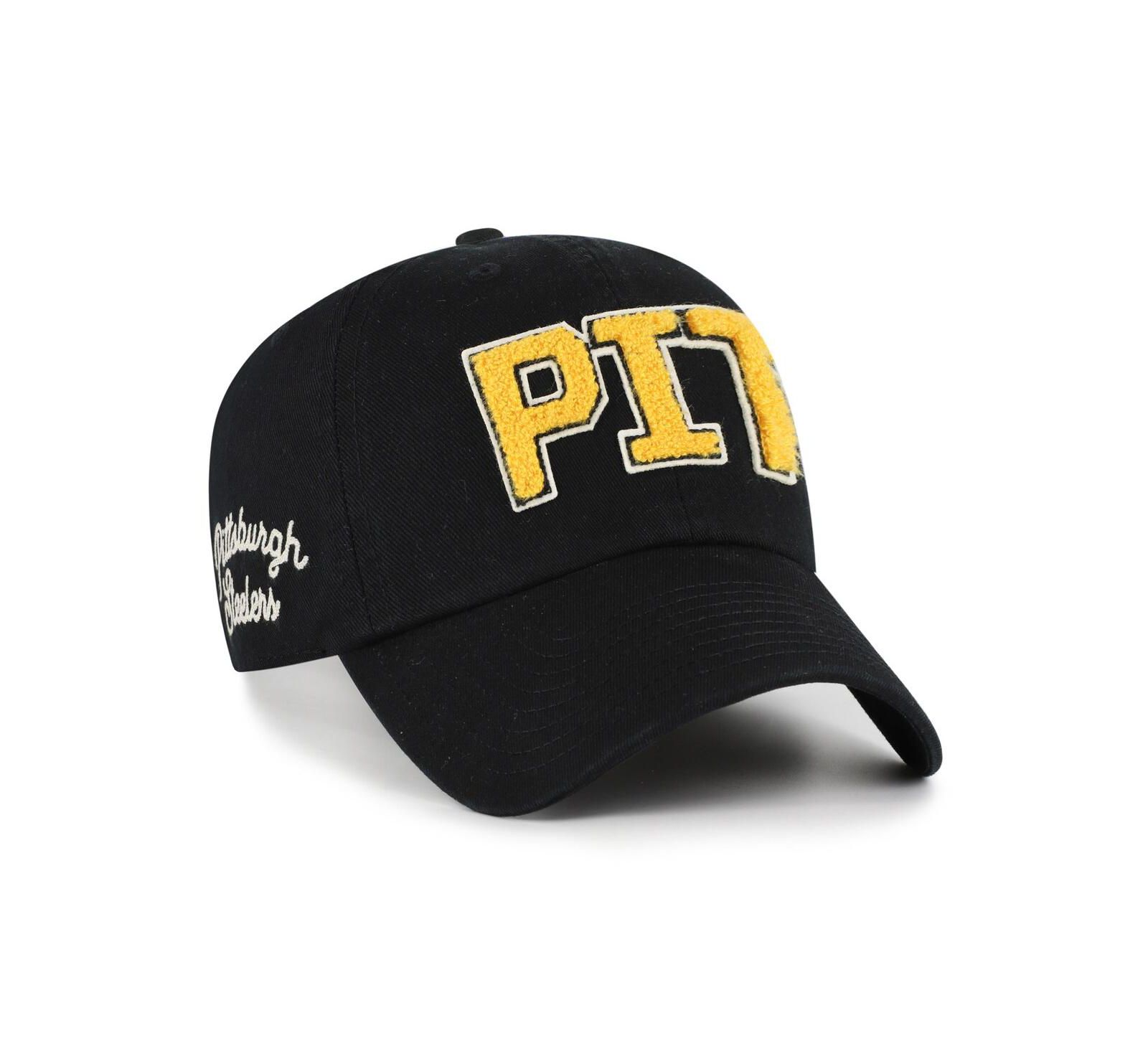 Женская регулируемая кепка '47 Brand Pittsburgh Steelers Zoey Clean Up