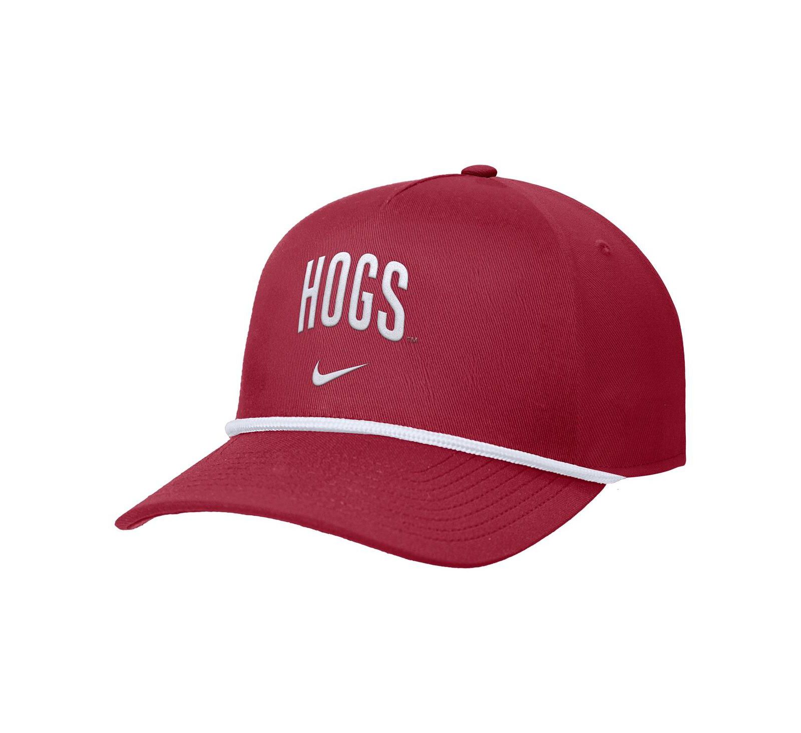 Nike Мужская регулируемая кепка Crimson Arkansas Razorbacks Rise Adjustable Hat