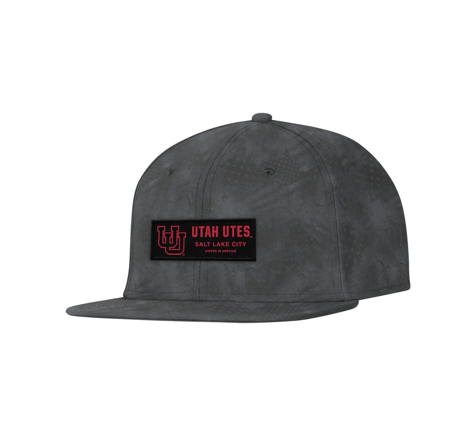 Under Armour Men's Charcoal Utah Utes Freedom Collection ArmourFuse Snapback Hat