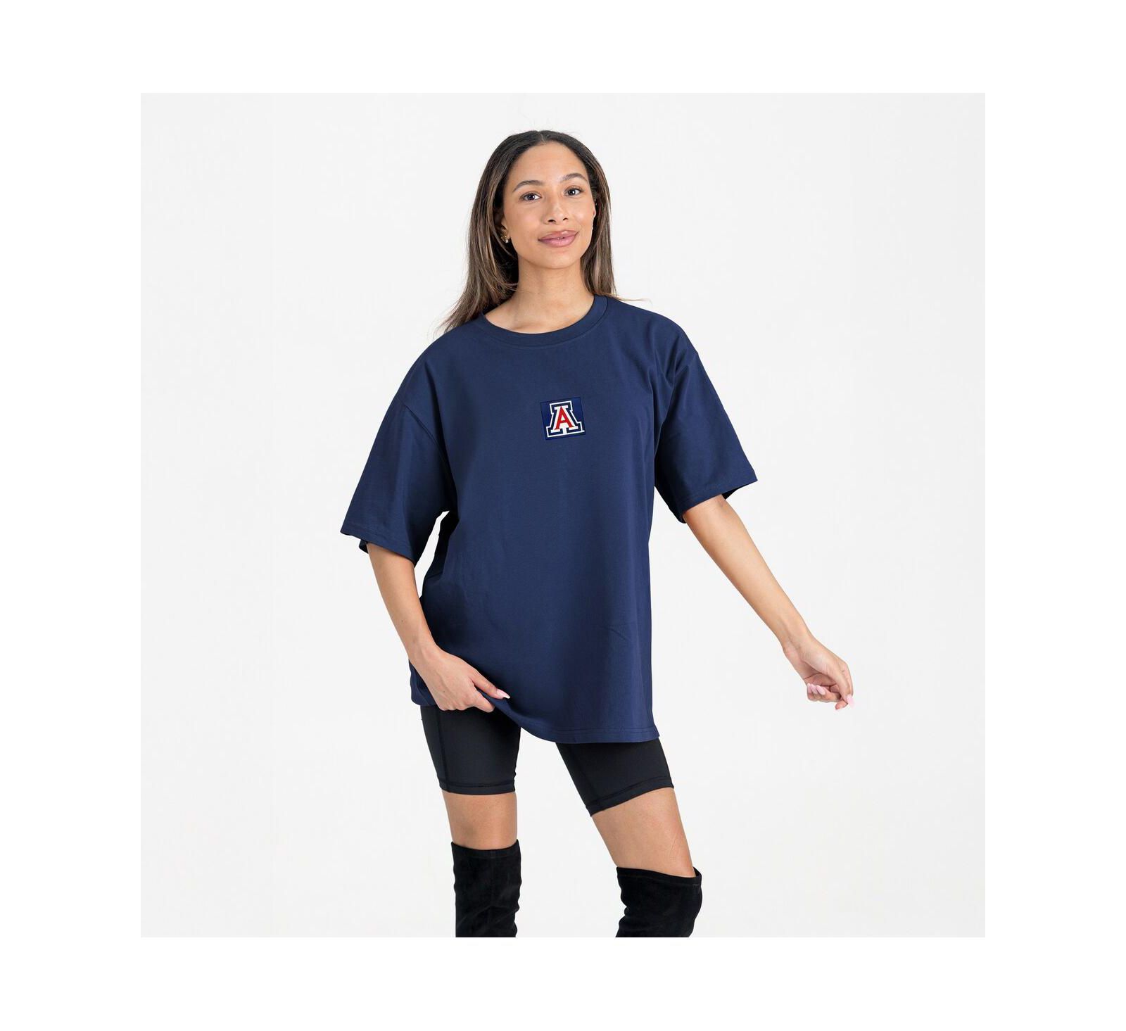 Gameday Couture Женская оверсайз футболка Arizona Wildcats Navy Back at Ya