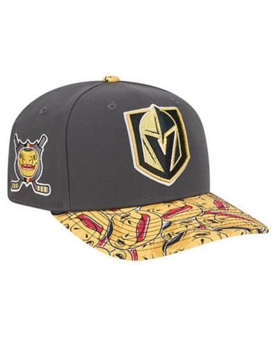 Мужская кепка New Era Vegas Golden Knights Mascot Visor 9SEVENTY регулируемая, серая