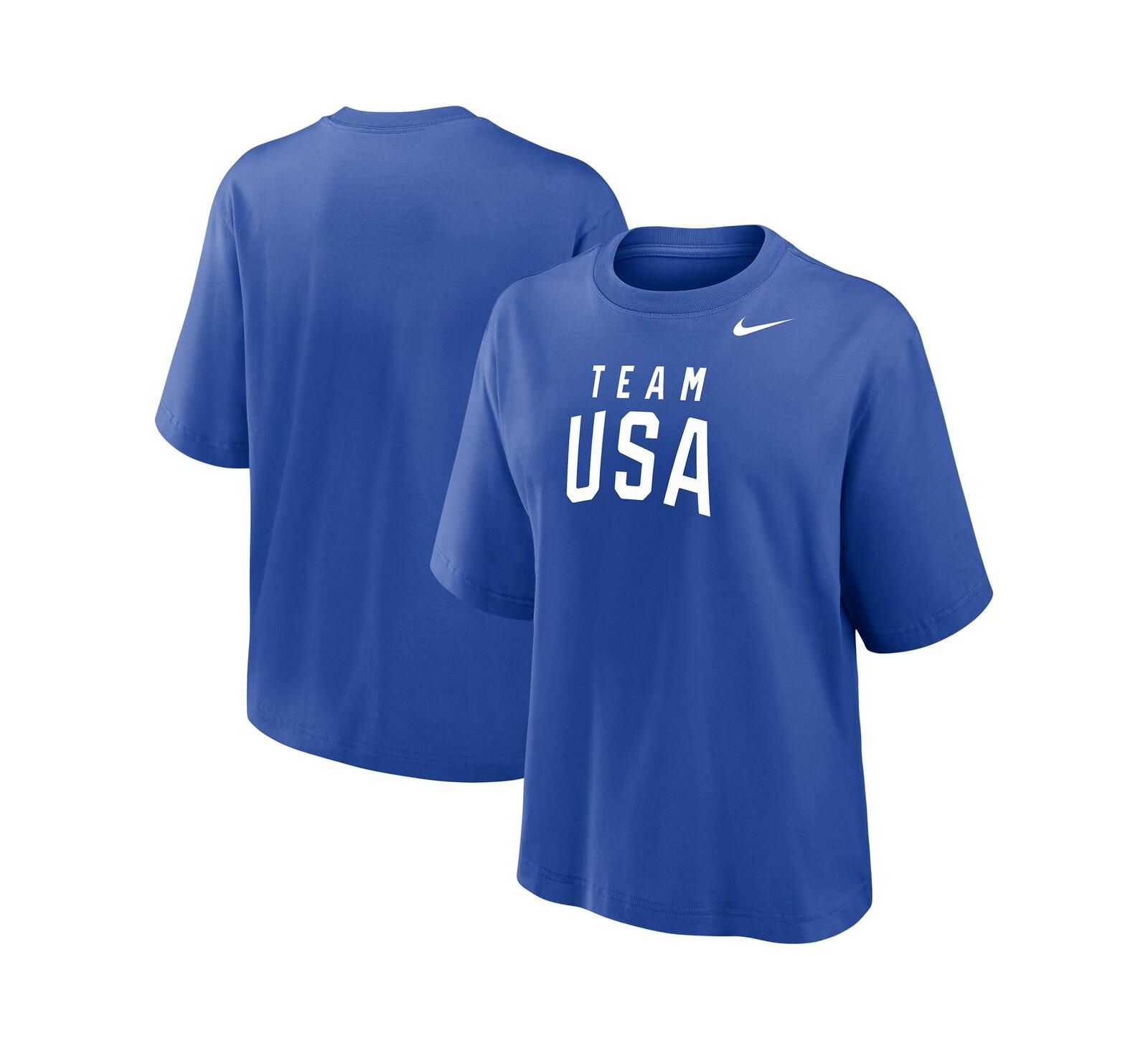 Nike Women's Royal Team USA Boxy T-Shirt