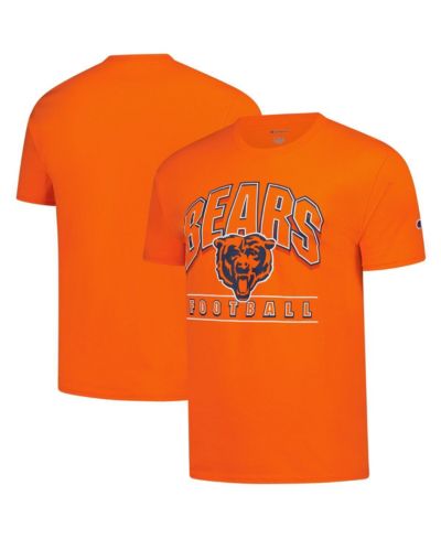 Champion Men's Orange Chicago Bears Football T-Shirt
