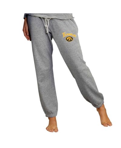 Concepts Sport Women's Gray Iowa Hawkeyes Mainstream Knit Jogger Pants