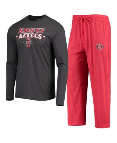 Concepts Sport Мужской комплект из 2 предметов: лонгслив и брюки San Diego State Aztecs